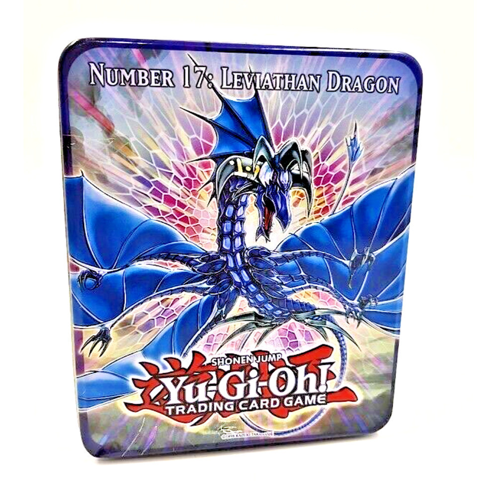 Collectible Yu-Gi-Oh tin Number 17 , Leviathan Dragon 2011 (Empty)